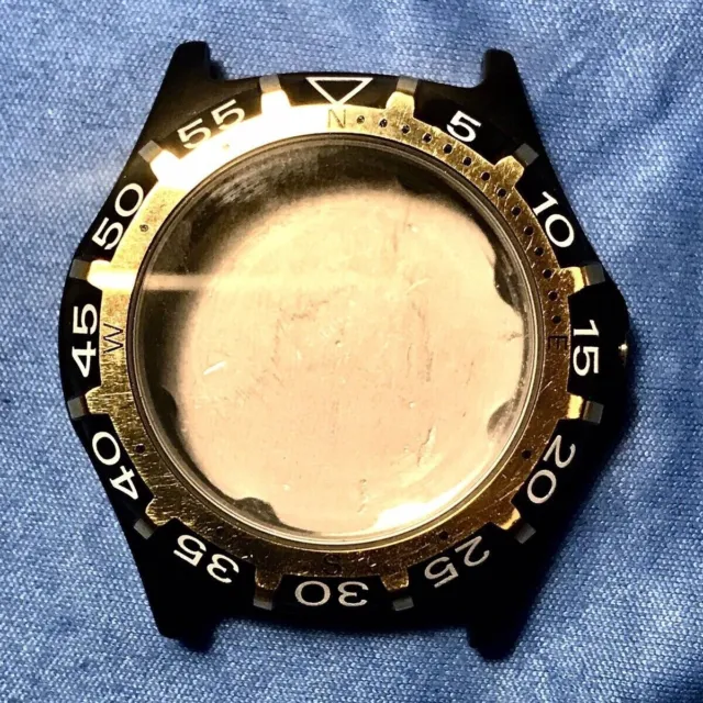 Zurich Watches Swiss made tipo DPW/Breitling. Cassa carrure black PVD orologio