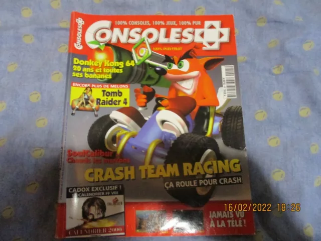 Magazine - Consoles + Plus - numéro 95 - Décembre 1999 - Crash Team Racing