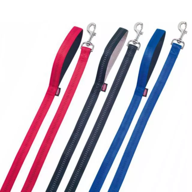 Nobby Leine SOFT GRIP 180 cm lang - 10/15/20/25 mm breit Nylon Hundeleine 1,8 m