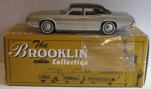 Brooklin 1:43 BRK 92 Green/Black Roof 1967 Ford Thunderbird 4-Door Landau MINT