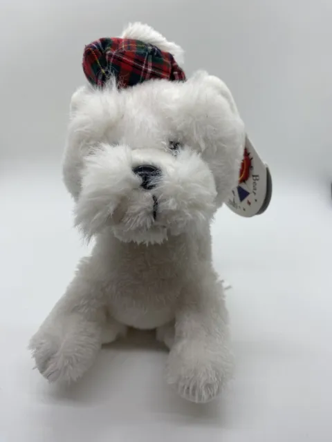 Hamish The Westie Pipp The Bear 7" Keel Soft Toy Plush Beanie Comforter and TAGS