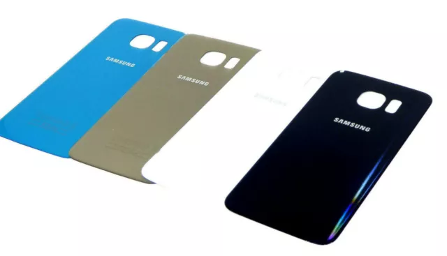 Original Samsung Galaxy S6 SM-G920F Akkudeckel Akkufachdeckel Backcover + Kleber