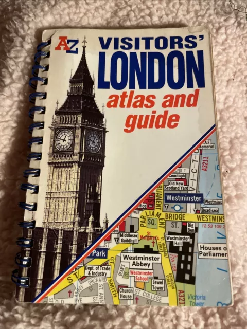 A-Z Visitors' London Atlas and Guide by Geographers' A-Z Map Company (Paperback,