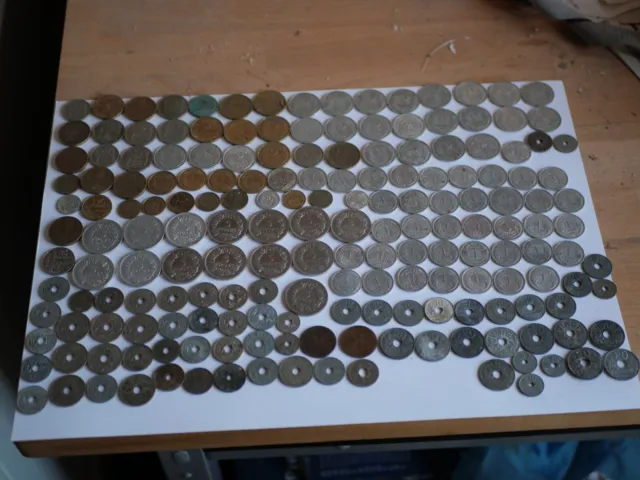 lot de pièces monnaie francs anciens