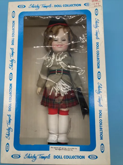 Shirley Temple Doll Wee Willie Winkie New In Box