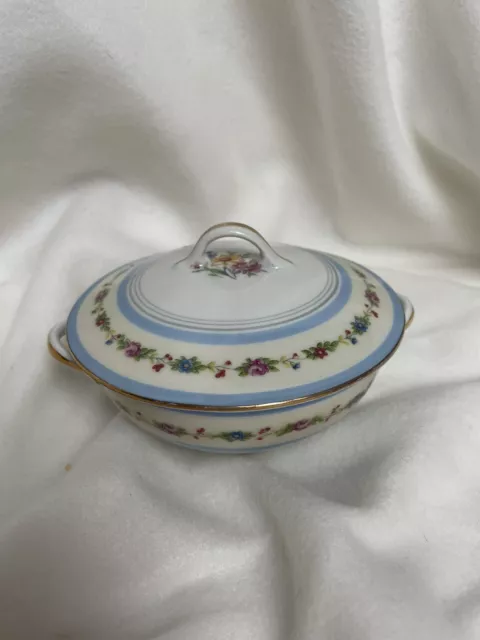 Ancienne Soupière Bouillon En Porcelaine De Limoges