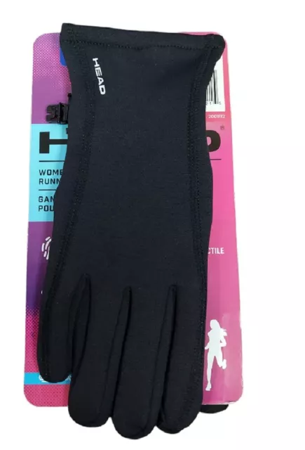 Head Women's Touchscreen Running Gloves Black