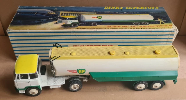 Dinky Supertoys – Tracteur UNIC Avec Semi-remorque Air BP – Boîte D'origine – Superbe état