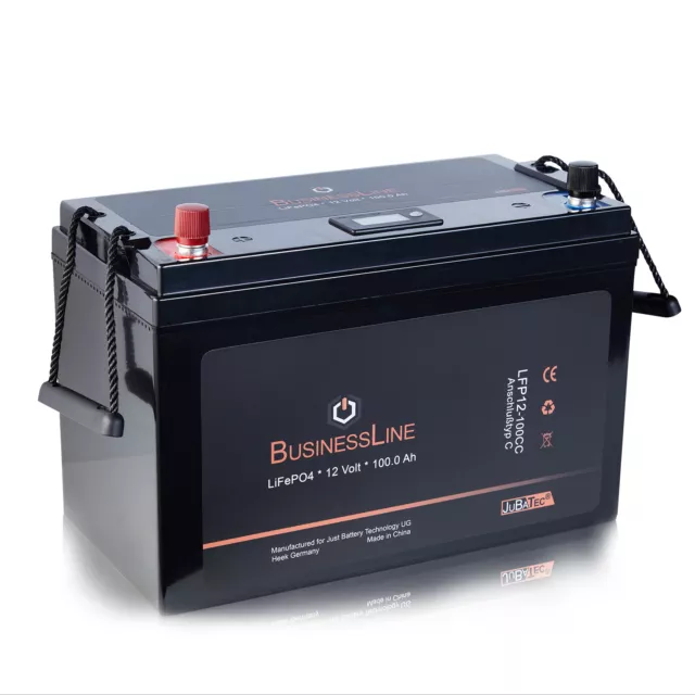LiFePO4 Akku 24V 50Ah mit BMS (Batterie Management System)