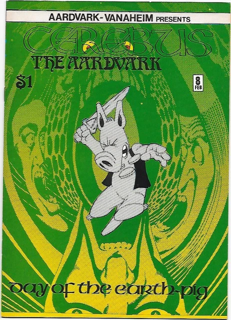 Cerebus #8, Aardvark-Vanaheim 1979, Dave Sim VFNM