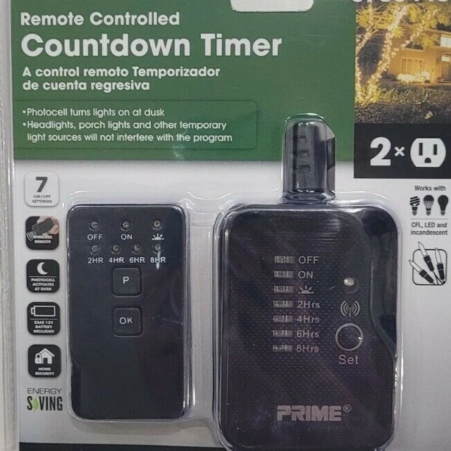 PRIME REMOTE CONTROLLED Countdown Timer (A) 5.00 PicClick