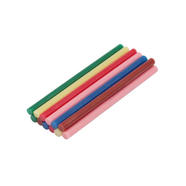 Barras adhesivas 11*200 mm color - 12 ud. (2 unidades - amarillo, azul, verde, rojo, marrón)
