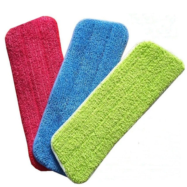 Tissu en microfibre pour vadrouille plate pulvérisateur d'eau nettoyant pour so