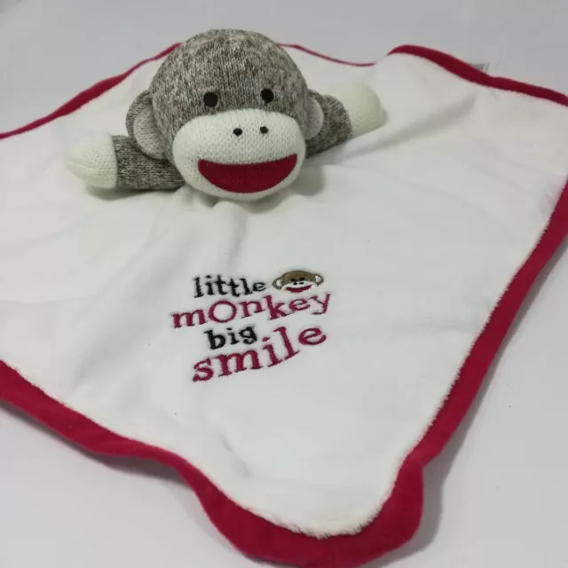 Calcetín Baby Starters Mono Lovey Lovie Little Monkey Big Smiles Sonido Peluche