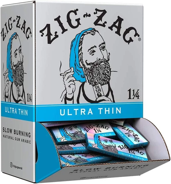 Ultra Thin Rolling Papers 1 ¼ - Slow Burning for a Smooth Experience - Available