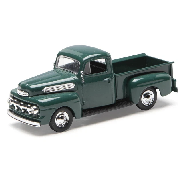 DENVER DIECAST 148 Scale 1951 Ford PickUp GREEN w/CHROME RIMS NEW