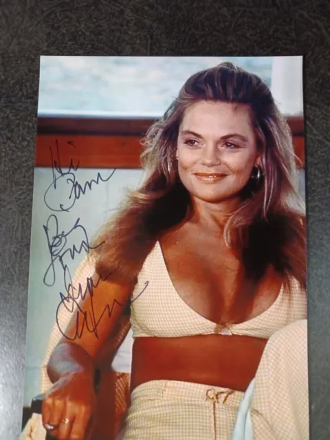 DYAN CANNON Authentic Hand Signed Autograph 4X6 Photo. -BEAUTIFUL FAMOUS ACTRESS