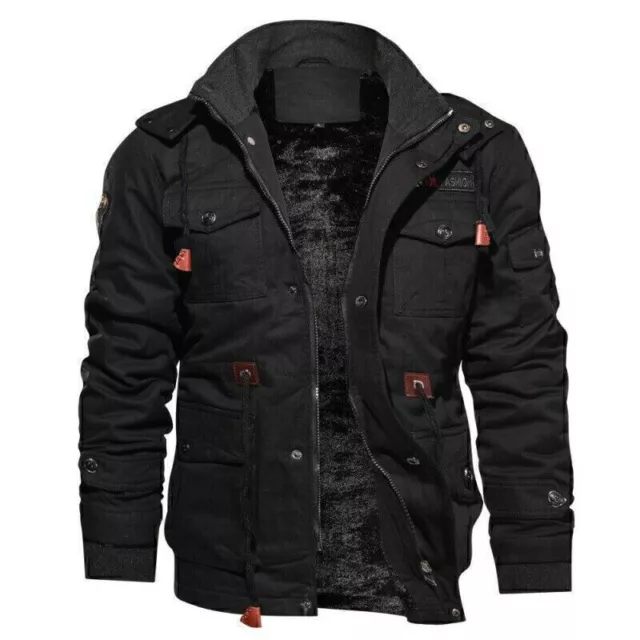 Hommes veste d'hiver woodcutter jacket vestes de sport veste de travail manteau 2
