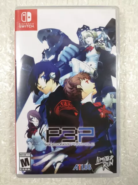 Persona 3 Portable Switch Usa New (Game In English/Francais/De/Es/It) (Limited R