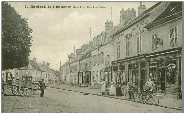 60.NANTEUIL LE HAUDOUIN.n°20461.RUE GAMBETTA.COMMERCE PINCON....