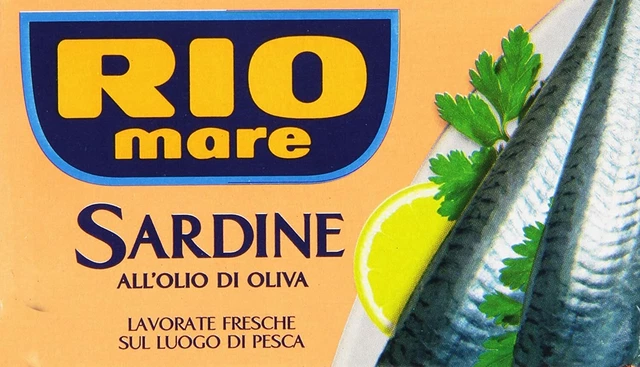 Rio mare - Sardine, all'Olio di Oliva - 4 scatolette da 120 g [480 g]