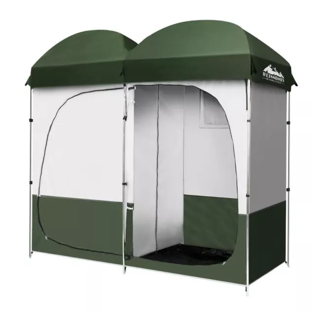 Weisshorn Double Camping Fishing Shower Toilet Tent Outdoor 224×114×212cm  Room