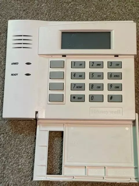 Teclado inglés fijo inalámbrico Honeywell 6150RF USADO