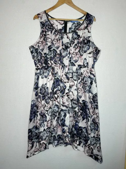 Simply Vera Wang Colorful Dress Women's Size XL