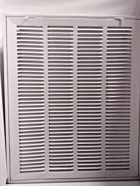 Ezflo 16"×20" Return Filter Grille in White