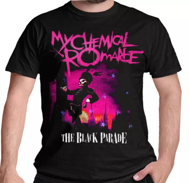 My Chemical Romance T Shirt Official MCR March Black Parade Tee New S M L XLXXL
