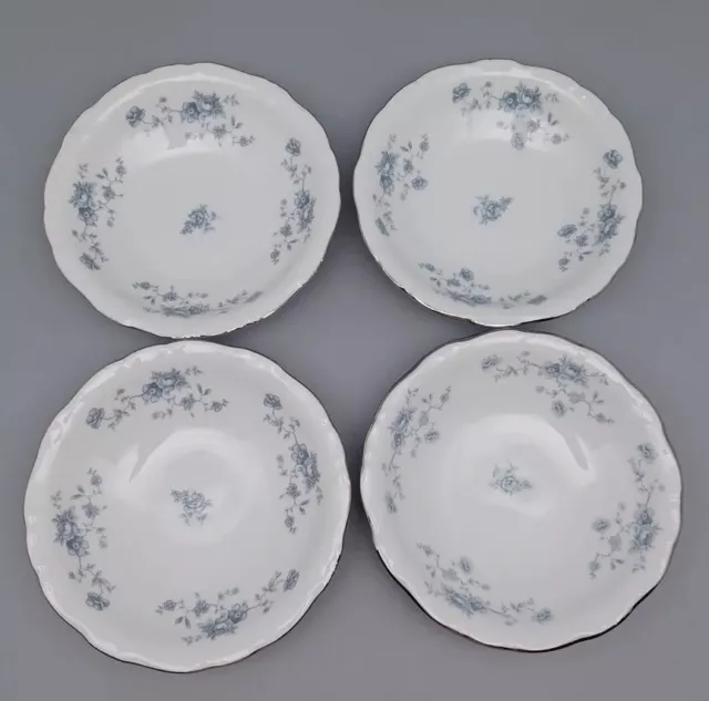 Set 4 Johann Haviland Blue Garland Bavaria Germany Fruit Dishes Small Bowls 5 in 2