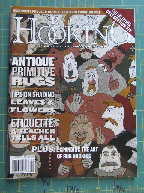 Revista de enganche de alfombras, Vol. 15, #4, enero/febrero 2004