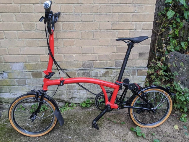 Brompton red rocket best sale titanium