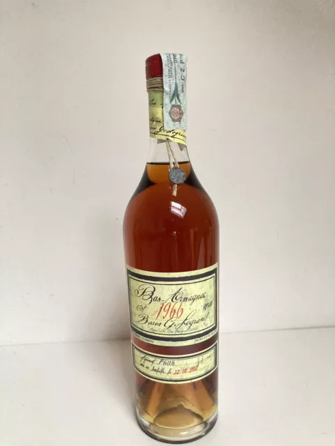 1 BT. BAS ARMAGNAC 1966 gaston Legrand