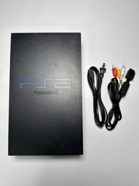 Used Sony Playstation 2 PS2 Slim Silver Refurbished System Console