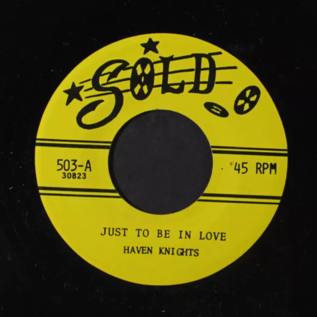 HAVEN KNIGHTS: just to be in love / why go on pretending SOLD 7" Single 45 RPM