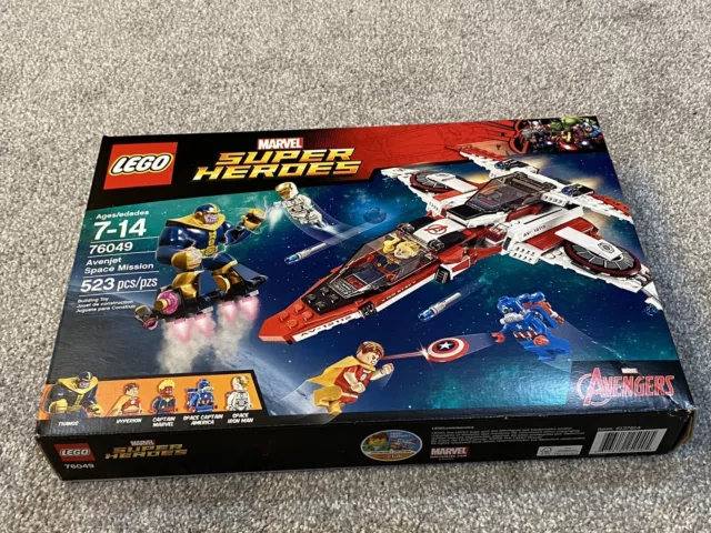 LEGO 76049 Marvel Avengers Super Heroes Avenjet Space Mission New Sealed