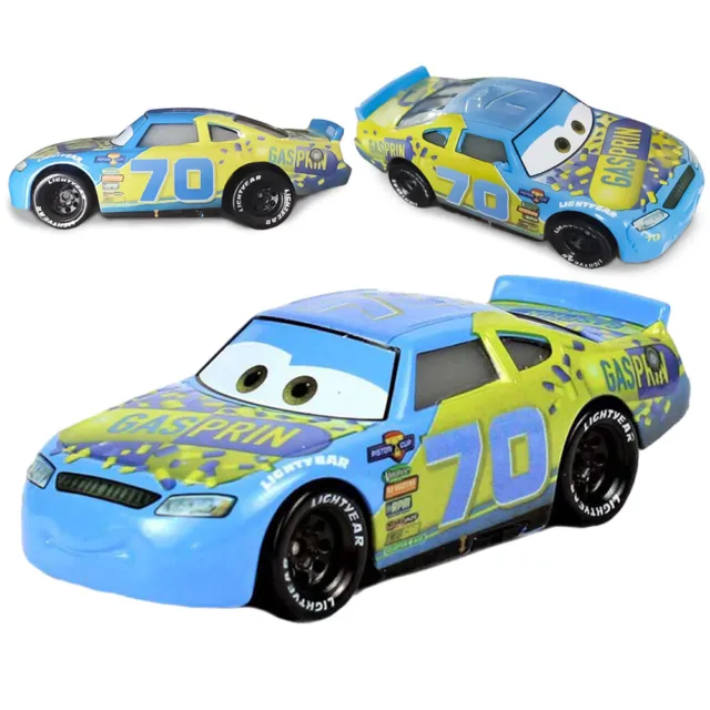 Disney Pixar Cars 3 No.70 Floyd mulvihill 1:55 Diecast Model Toys Car Loose Gift