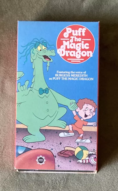 Puff The Magic Dragon VHS (1985) Children’s Video Library