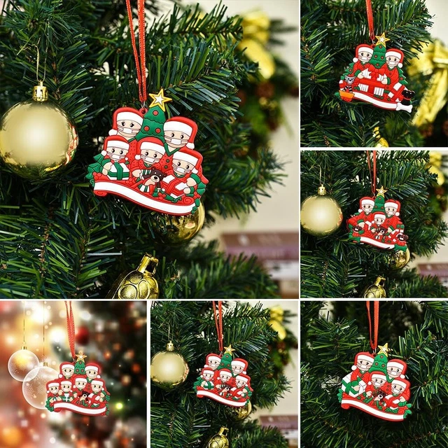 Weihnachtsschmuck Verzierung 2020 Dekoration Namen hinzufügen Feiertag