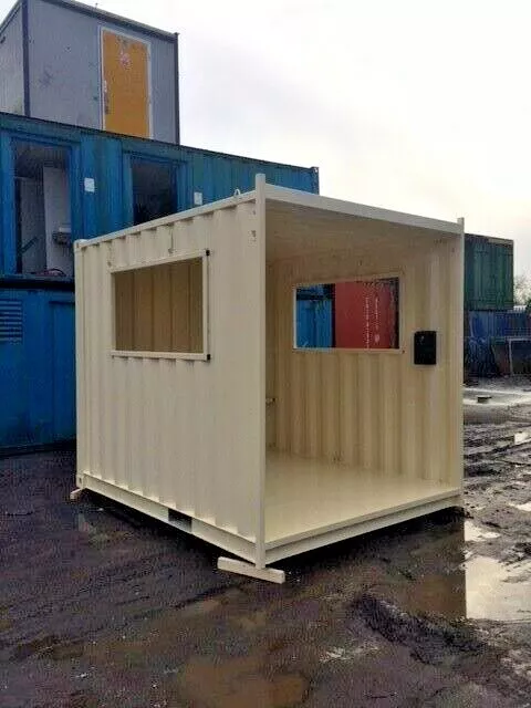 10ft x 8ft Shipping Container Smoking Shelter - Birmingham 3