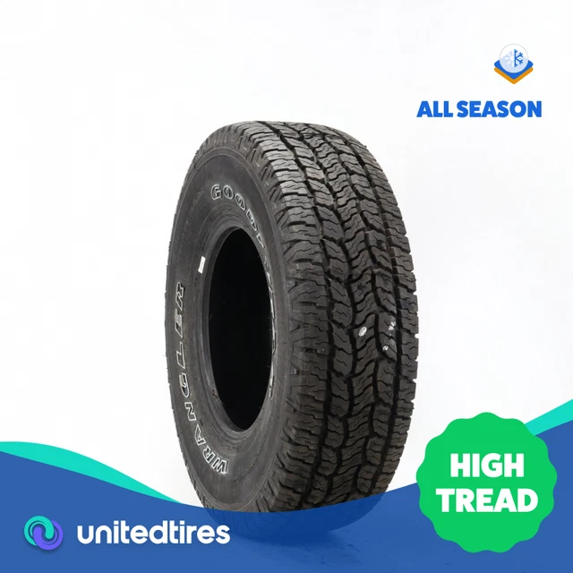 Driven Once LT 31X10.5R15 Goodyear Wrangler Trailmark 109R C - 14/32 Driven Once LT 31X10.5R15 Goodyear Wrangler Trailmark 109R C - 14/32
