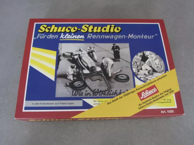 Schuco Studio 1055, "Für den kleinen Rennwagen-Monteur", Silberpfeil, OVP