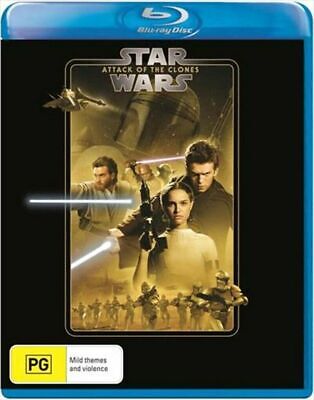 Star Wars - Episode II - Attack Of The Clones : NEW Blu-Ray