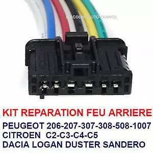 Kit De Réparation Faisceau Feu Arrière Citroën C2/C3/C5