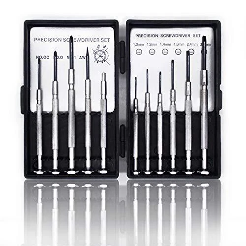 11PCS Mini Precision Screwdriver Set, Small Screwdriver Set for Electronics
