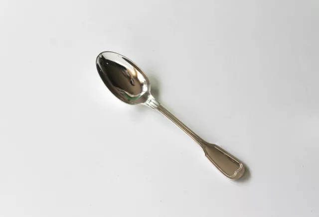 ONE Christofle CHINON Silver-plate Coffee Spoon 5 3/8" FRANCE