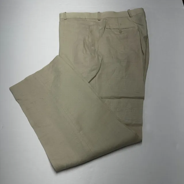 INC International Concepts Linen Pants Size 34x30 Beige Straight