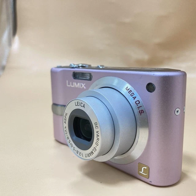 【良品】Panasonic LUMIX DMC-FS1 ピンク (動作確認済) Panasonic Lumix Dmc-Fp1-P Pink Digital Camera Confirmed