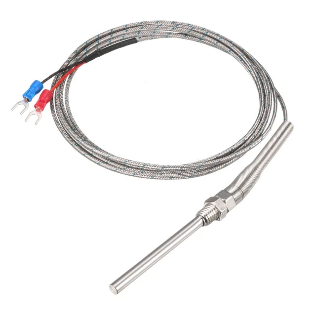 Sonda Sensor SONDA SENSOR TEMPERATURA Termopar tipo K Tipo resorte 2m cable 5x50mm ...